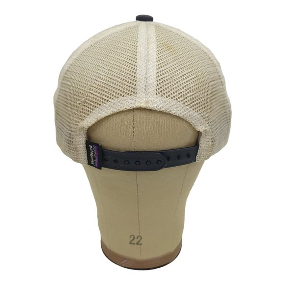 Patagonia Great Pacific Iron Works Mesh Snapback Cap Trucker Outdoor Hiking Hat - Picture 4 of 12